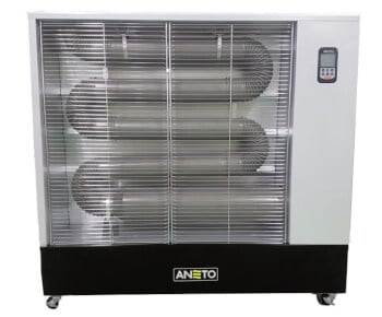 Polttoainek&auml;ytt&ouml;inen infrapunal&auml;mmitin Wan-095, Aneto