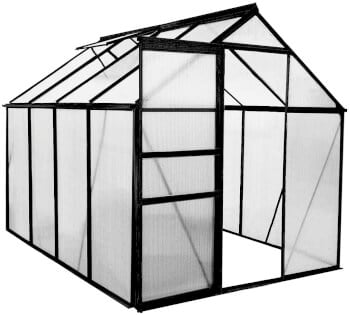 Kasvihuone 4,8 m² alumiinirungolla, Green Land