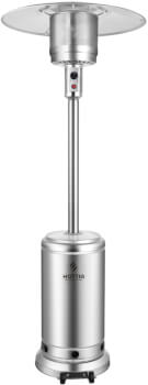 Terassil&auml;mmitin Cylinder kaasuk&auml;ytt&ouml;inen, alumiini, 13 kW, Hottia