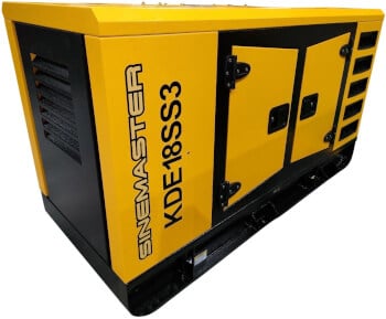 Voimavirtageneraattori KDE18SS3, Sinemaster