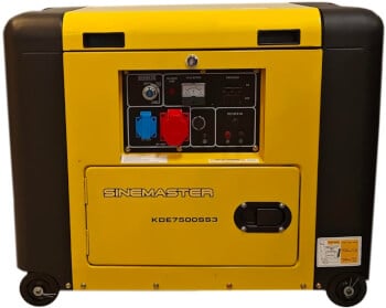 Aggregaatti KDE7500SS3 Silent (7 kW), Sinemaster