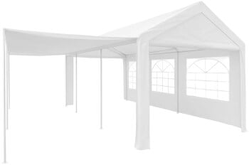 Juhlateltta (3 x 6 m), sivusta avattava, Green Land