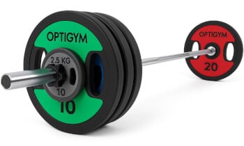 Levytankosarja painoilla ja pikalukoilla, OptiGym