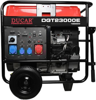 Aggregaatti DGT23000E (17 kW), Ducar