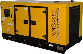 Voimavirtageneraattori KDE55SS3, Sinemaster