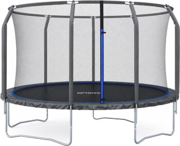 Trampoliini turvaverkolla Sky 4,3 m, OptiGym