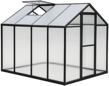 Kasvihuone 4,6 m&sup2; alumiinirungolla, Green Land