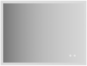 LED-valopeili 60 x 80 cm huurteenestolla, Innosanit