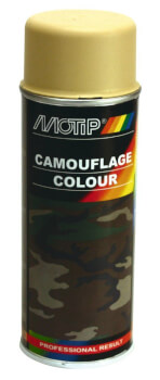 Spraymaali Camo beige RAL1001, 400 ml, Motip