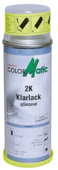 2-komponenttinen kirkaslakka 200 ml, Colormatic