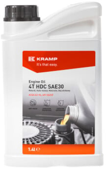 Pienkoneöljy HDC SAE30 (1,4 l), Kramp