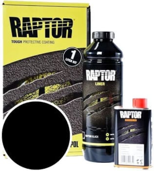 Lavapinnoite Raptor, musta, 1 l, U-Pol