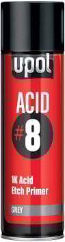 Happopohjamaali Acid #8, spray 450 ml, harmaa, U-Pol