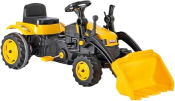 Polkutraktori etukuormaajalla XXL Yellow, Pilsan
