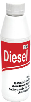 Diesel 100 dieselmoottorin jäänestoaine 0,5 l, Lasol