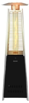 Terassil&auml;mmitin kaasuk&auml;ytt&ouml;inen + suojahuppu, 12 kW, MalTec
