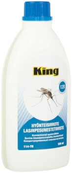 Lasinpesuneste tiiviste hyönteisirrotteella 0,5 l, King