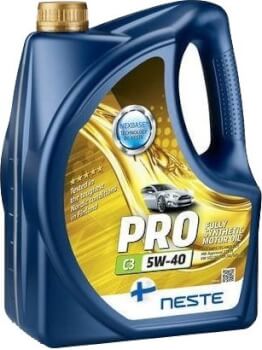 Moottori&ouml;ljy Pro C3 5W-40, Neste
