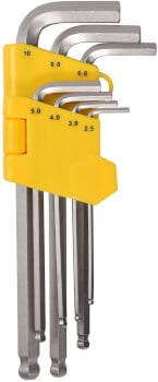 Kuusiokoloavainsarja 2.5-10 mm (7-os.), Finbullet
