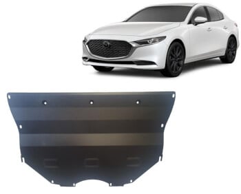 Pohjapanssari moottorille Mazda 3 (2019➟), terästä