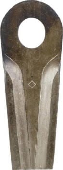 Niittokoneen terä vasen/oikea 132 x 50 x 4 mm Ø23,0 x20,5 mm, Kongskilde JF/Stoll