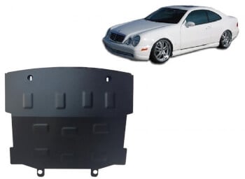 Pohjapanssari moottorille Mercedes CLK W208 (1997-2002), ter&auml;st&auml;