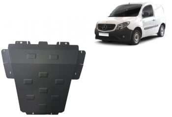 Pohjapanssari moottorille Mercedes Citan (2012-2021), ter&auml;st&auml;