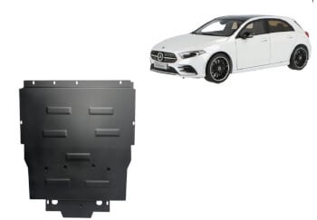 Pohjapanssari moottorille Mercedes A-sarja W177 (2018➟), ter&auml;st&auml;