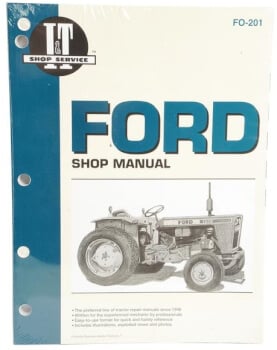 Ohjekirja Ford / New Holland traktorit, Sparex