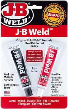 Epoksiliima / metalliliima Adhesive Weld, JB Weld