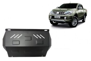 Pohjapansasri jäähdyttimelle Mitsubishi L200 (2015➟), terästä