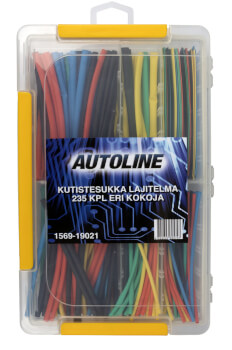 Kutistesukkalajitelma 235 kpl, Autoline