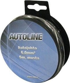Johto 6,0 mm&sup2;, Autoline - Musta 5 m