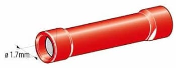 Jatkoliitin 1,7 mm (10 kpl) pun, Autoline