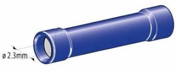 Jatkoliitin 2,3 mm (10 kpl) sin, Autoline
