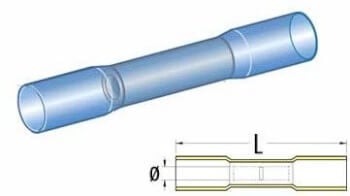 Kutistejatko 2,3 mm (10 kpl) sin, Autoline