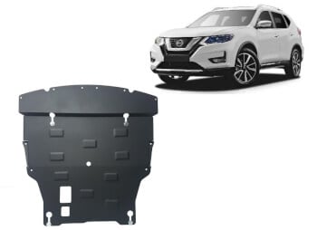 Pohjapanssari moottorille Nissan X-Trail T32 (2014-2022), terästä