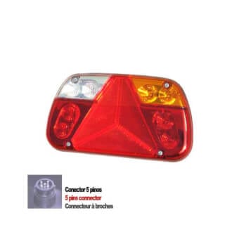 Sim led sis. peruutusvalo - Oikea