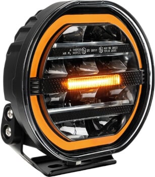 Led-lisävalo Fury - Pyöreä | 18 cm | 6700 lm | Ref. 20, W-Light