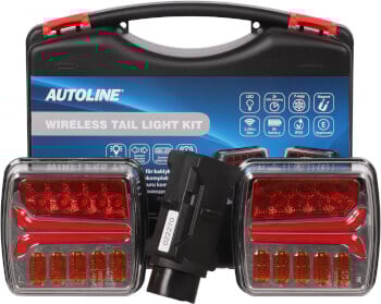 Langaton takavalopari Led 12/24 V, Autoline
