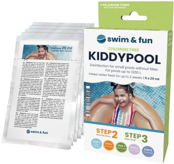 Klooriton vedenhoitoaine KiddyPool, Swim & Fun