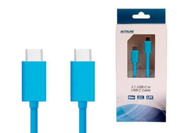 USB-C / USB-C kaapeli 1,2 m, Autoline