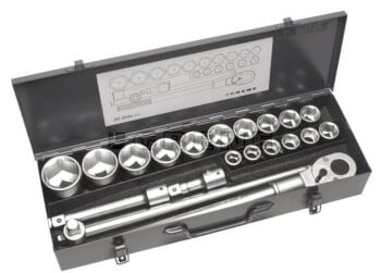 Hylsyavainsarja 3/4"(20 osaa), Kramp