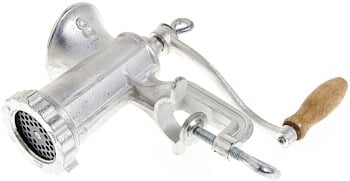 Käsikäyttöinen lihamylly, Maku