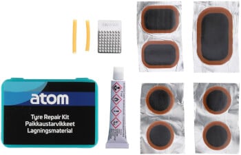 Polkupyörän paikkarasia, Atom