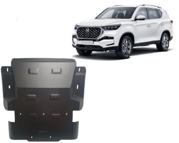 Pohjapanssari moottorille SsangYong Rexton (2017➟), ter&auml;st&auml;