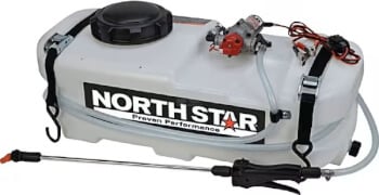 Ruisku 12 V pumpulla 30 l, North Star