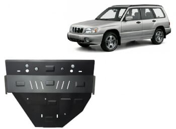Pohjapanssari moottorille Subaru Forester 1 (1997-2002), terästä