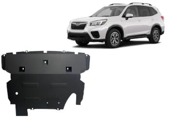Pohjapanssari moottorille Subaru Forester (2018➟), terästä