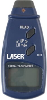 Optinen kierroslukumittari, Laser